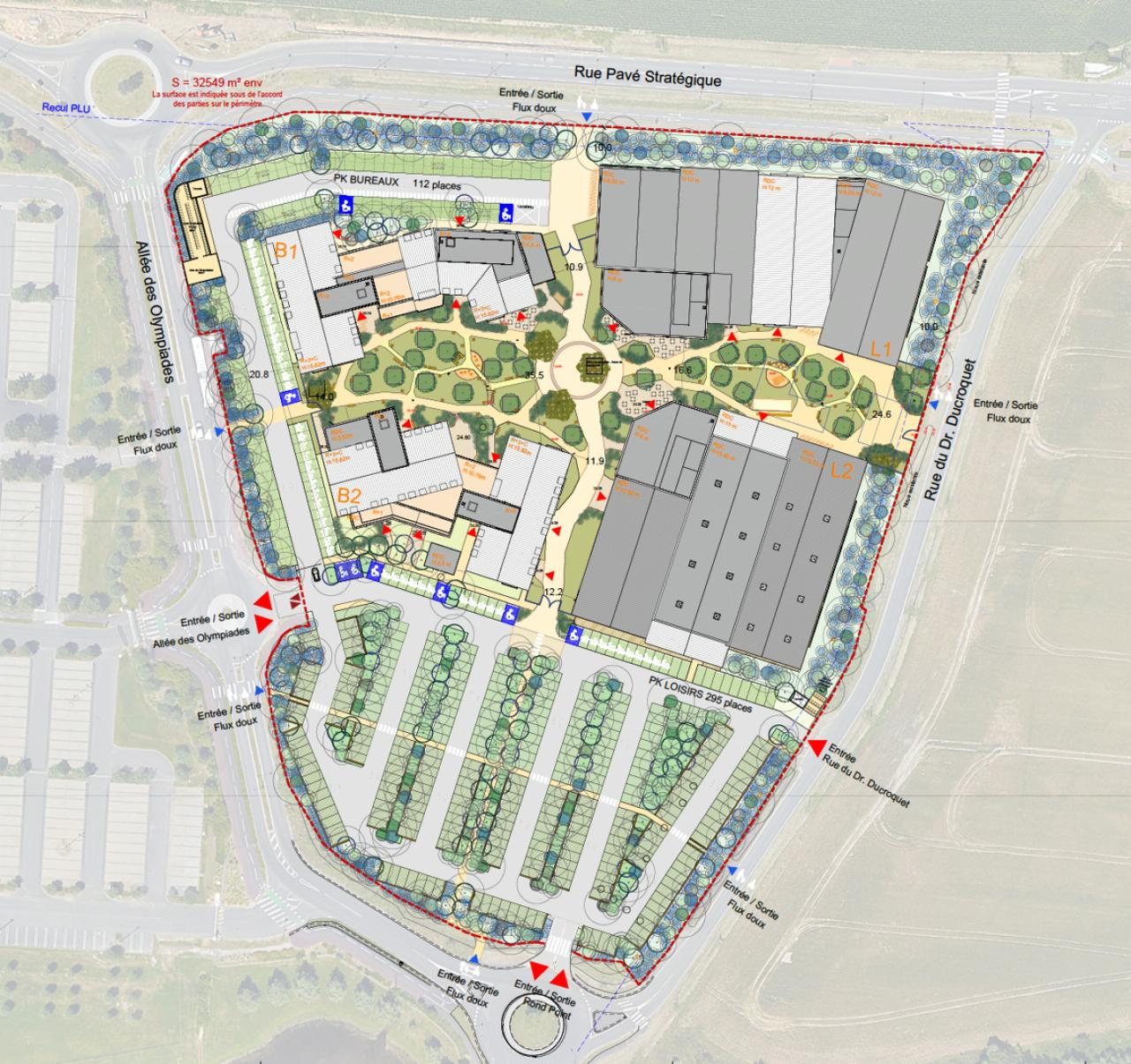 Bureau Marcq-en-Baroeul 9186m² Vente bureau Marcq-en-Baroeul Nord OVBUR2313392 4
